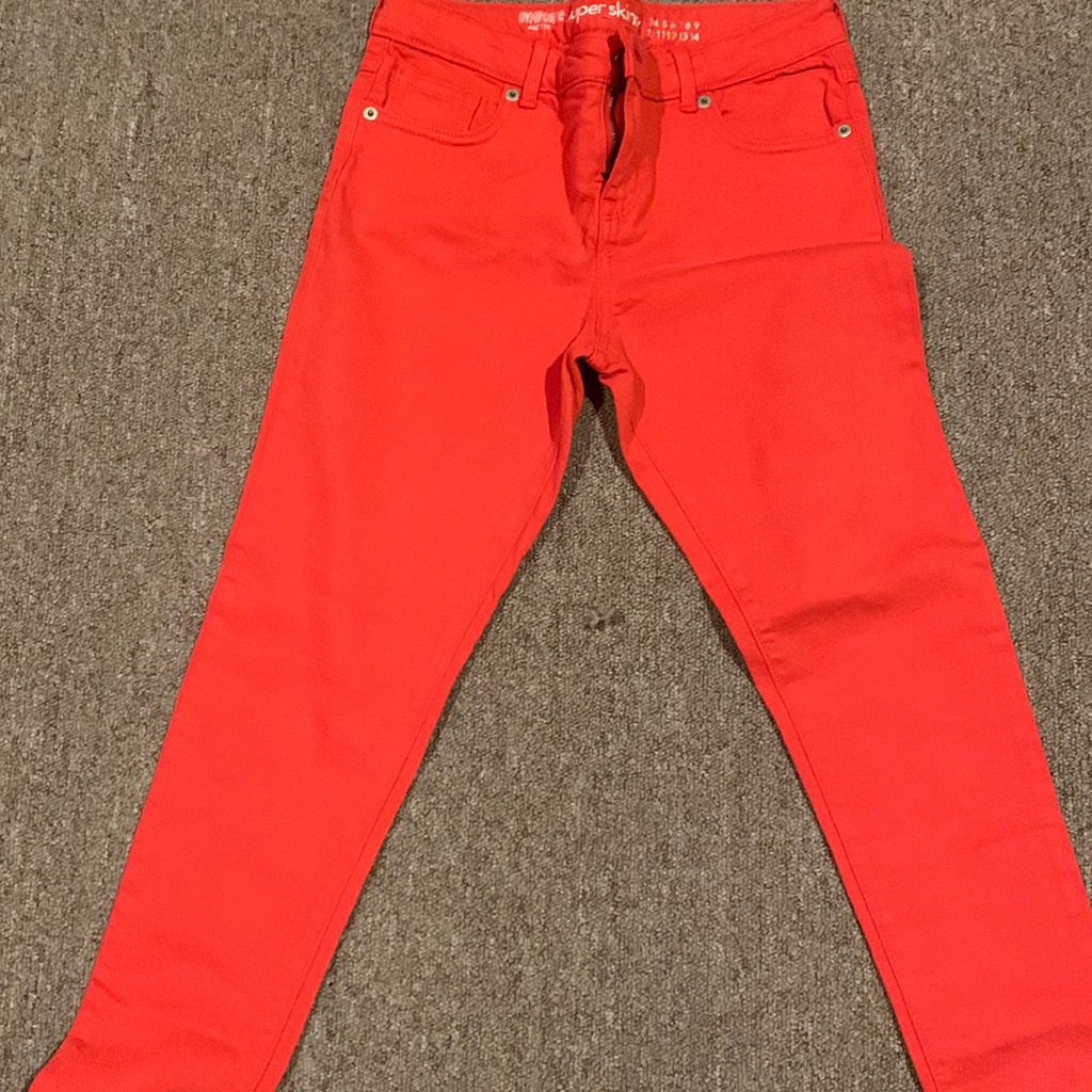 Brand New Red Jeans